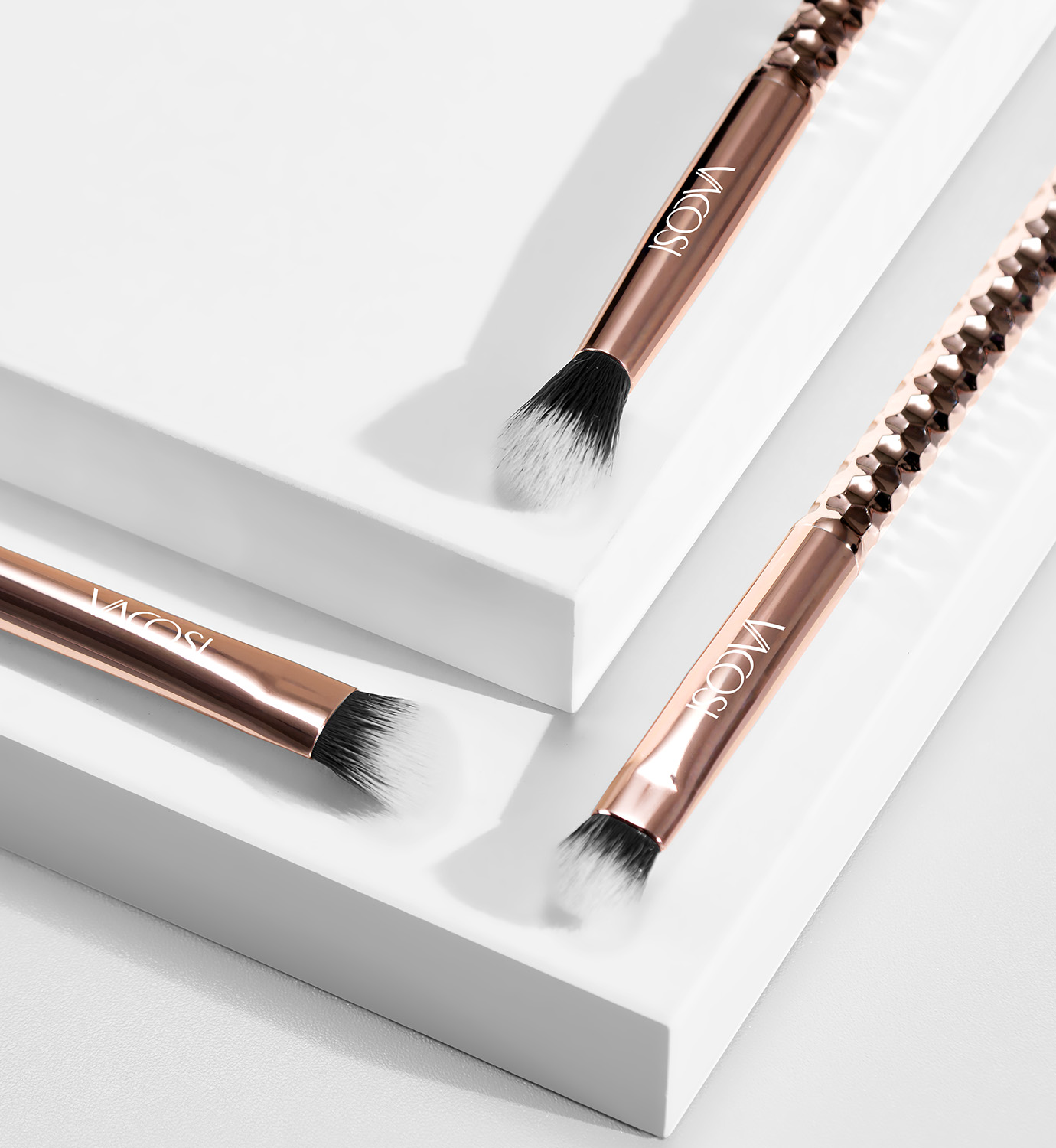 SC02 - BỘ KIT 3 CỌ MẮT VACOSI, PHIÊN BẢN GOLDEN DRAGON - VACOSI MOONDUST THE EYES BRUSH KIT, 3PCS