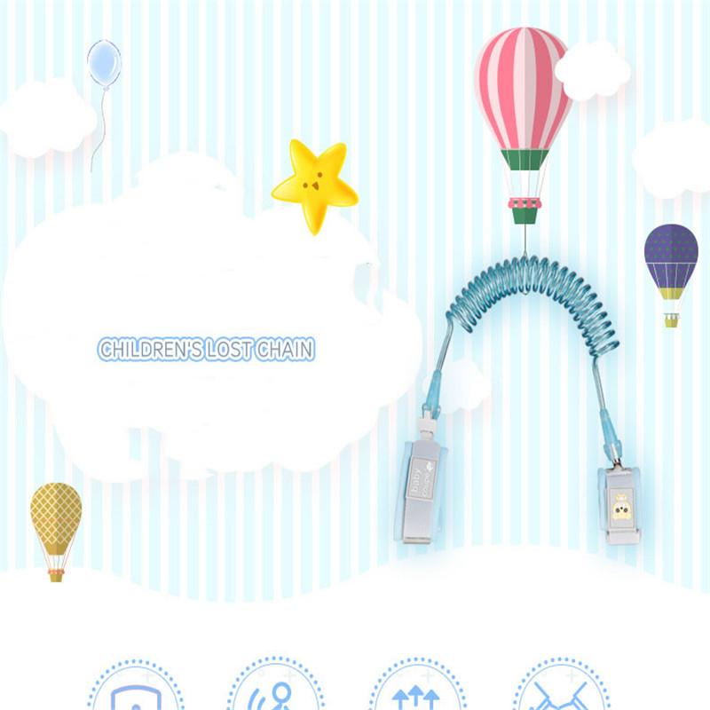 Bé Lực Kéo Dây Xích Dây Kinder Tuigje Con Cổ Tay Smycz Dla Dziecka Chống Mất Cổ Tay Liên Kết Tập Đi Dây An Toàn Toàn Ba Lô