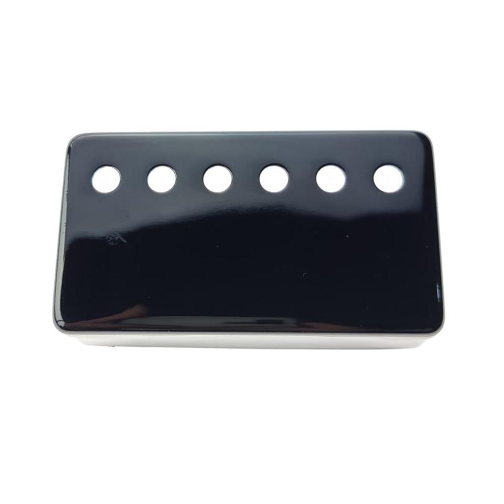 Metal Copper Humbucker Electric Guitar Bridge Pickup Cover Covers Black