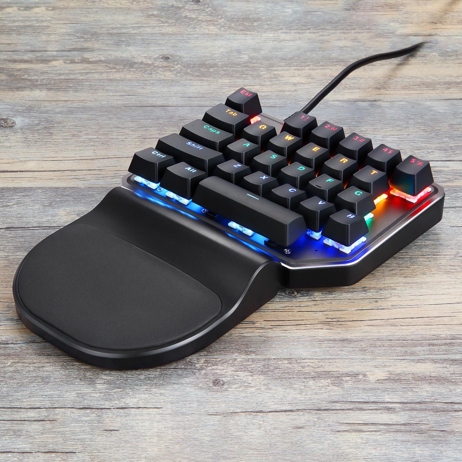 Kokiya K27 Handed USB Mechanical Gaming Keyboard 27-Key Mini Mechanical