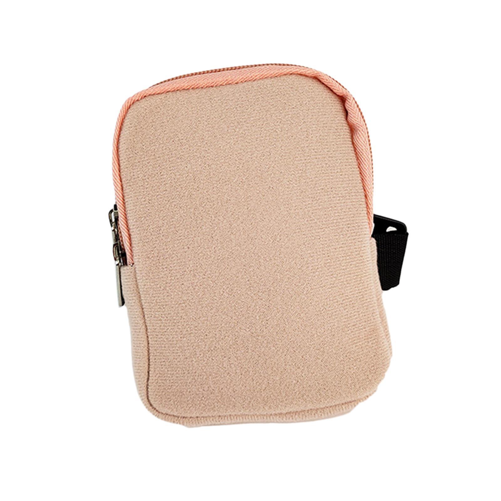 Water Bottle Pouch Zipper Pouch with Adjustable Band Durable Practical Women Men Belt Bag Tumbler Pouch for Jogging Hiking Travel Gym