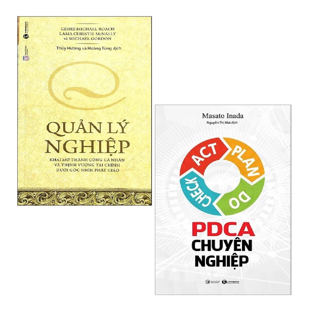 Sách - Combo Quản Lý Nghiệp + PDCA Chuyên Nghiệp ( 2 cuốn )