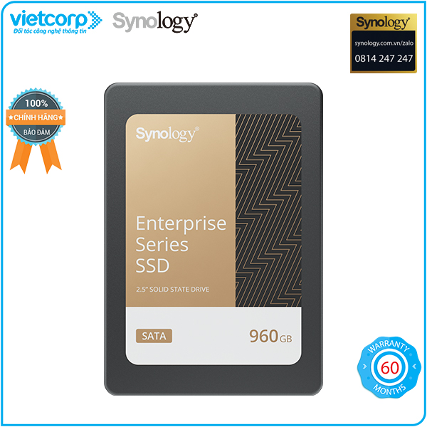 Ổ cứng SSD chuyên dụng cho NAS Synology SAT5210-960G - Hàng Chính Hãng