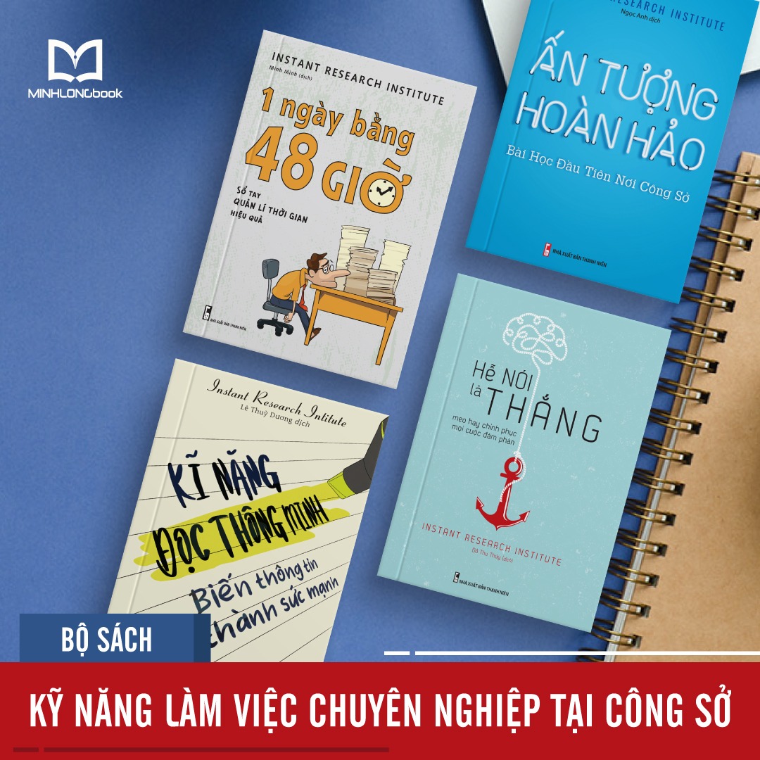 Sách: Combo Kĩ Năng Làm Việc Chuyên Nghiệp Nơi Công Sở