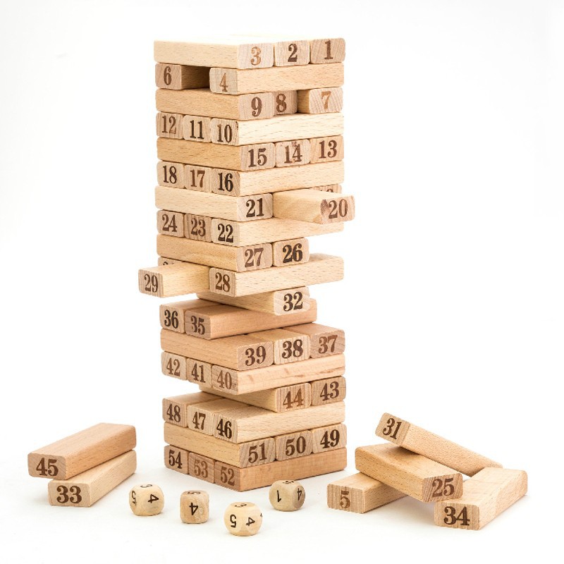 Bộ trò chơi rút gỗ WOOD TOYS