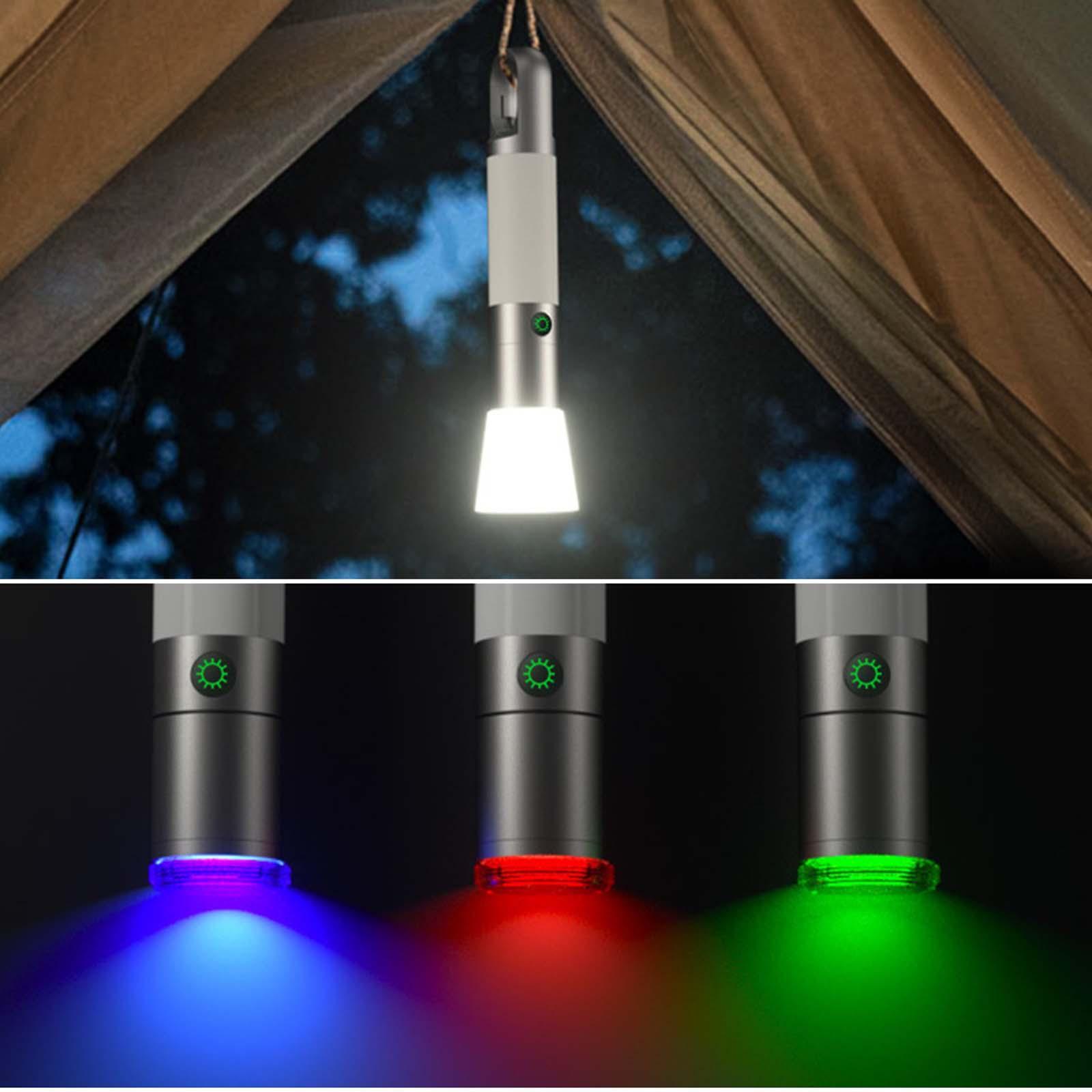 LED Flashlight Outdoor Flashlight Durable Emergency Light Lamp Flashlight Waterproof Torch for Climbing Fishing Auto Repairing