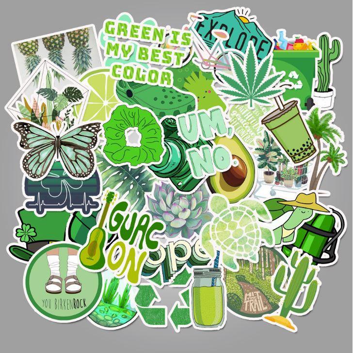 Sticker dán cao cấp RỪNG AMAZON Cực COOL ms#34