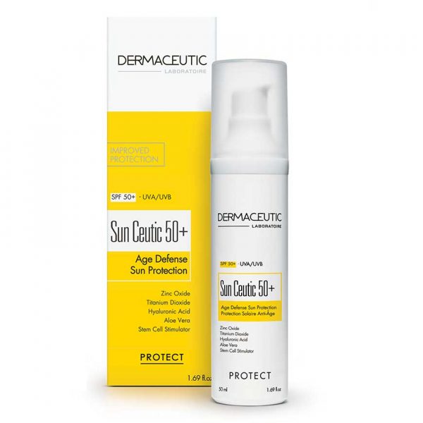 Kem chống nắng chống lão hóa Dermaceutic Pháp - Sun Ceutic spf 50+