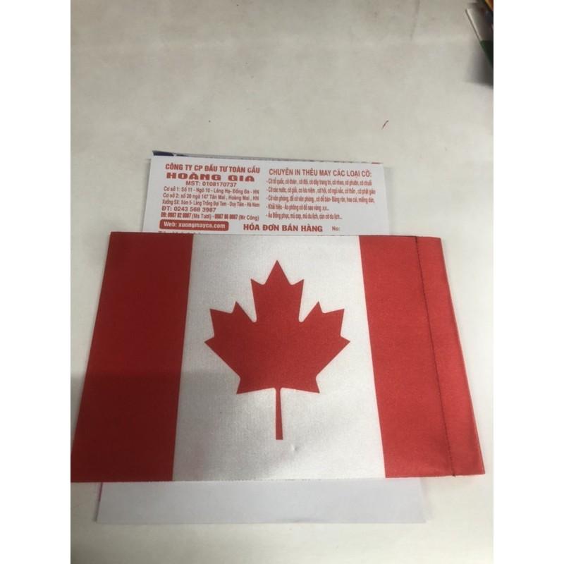 Quốc kỳ Canada để bàn 14x21cm