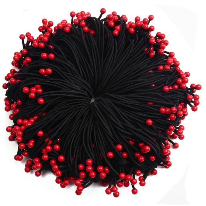 Dây Cột Tóc Đính Hạt Siêu Xinh