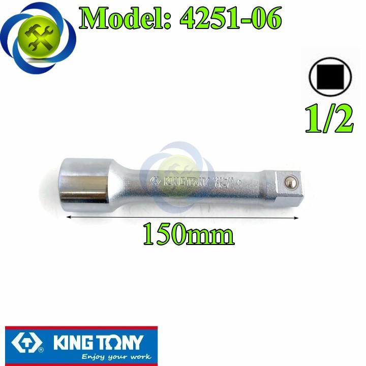 Đầu nối dài 1/2 Kingtony 4251-06 dài 150mm đầu vuông 12.7mm