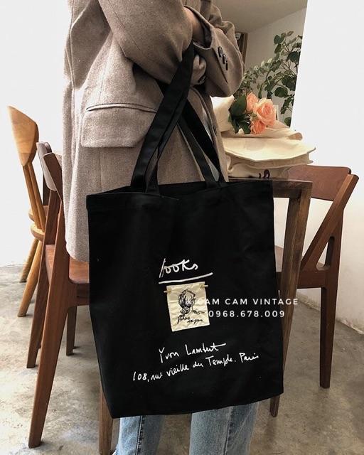 TÚI TOTE VẢI TÚI TOTE ULZZANG VINTAGE