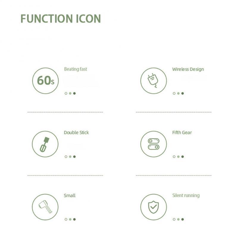 Di Động Không Dây Điện Que Đánh Trứng Và Máy Xay Tỏi Điện Kem Đánh Trứng Làm Bánh Dụng Cụ Gừng Ớt Masher Máy Nhà Bếp Tiện Ích