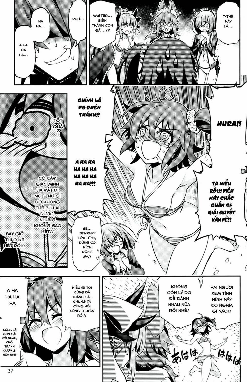 bóng chuyền bãi biển hoành tráng nhất chaldea - in oceanus [jikanfs x t.k translation team] chapter 1 35