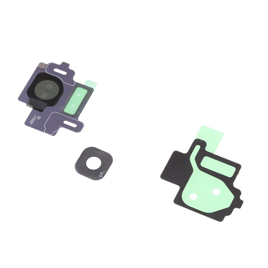 Cell Phone Camera Lens / Flash + Frame Protector Cover Repair Part For Samsung Galaxy S8 / S8 Plus