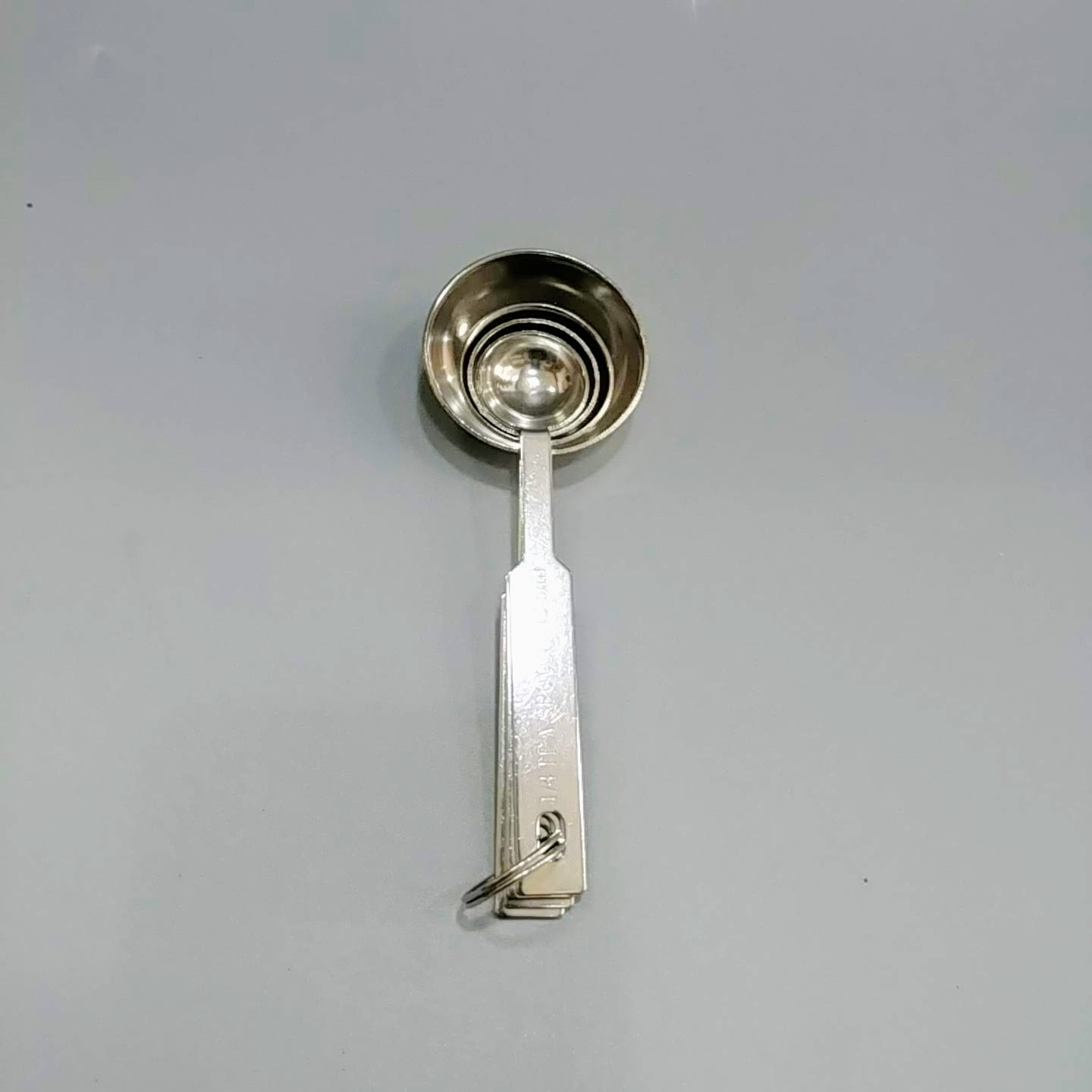 Bộ 4 muỗng đong định lượng gia vị bằng thép không gỉ