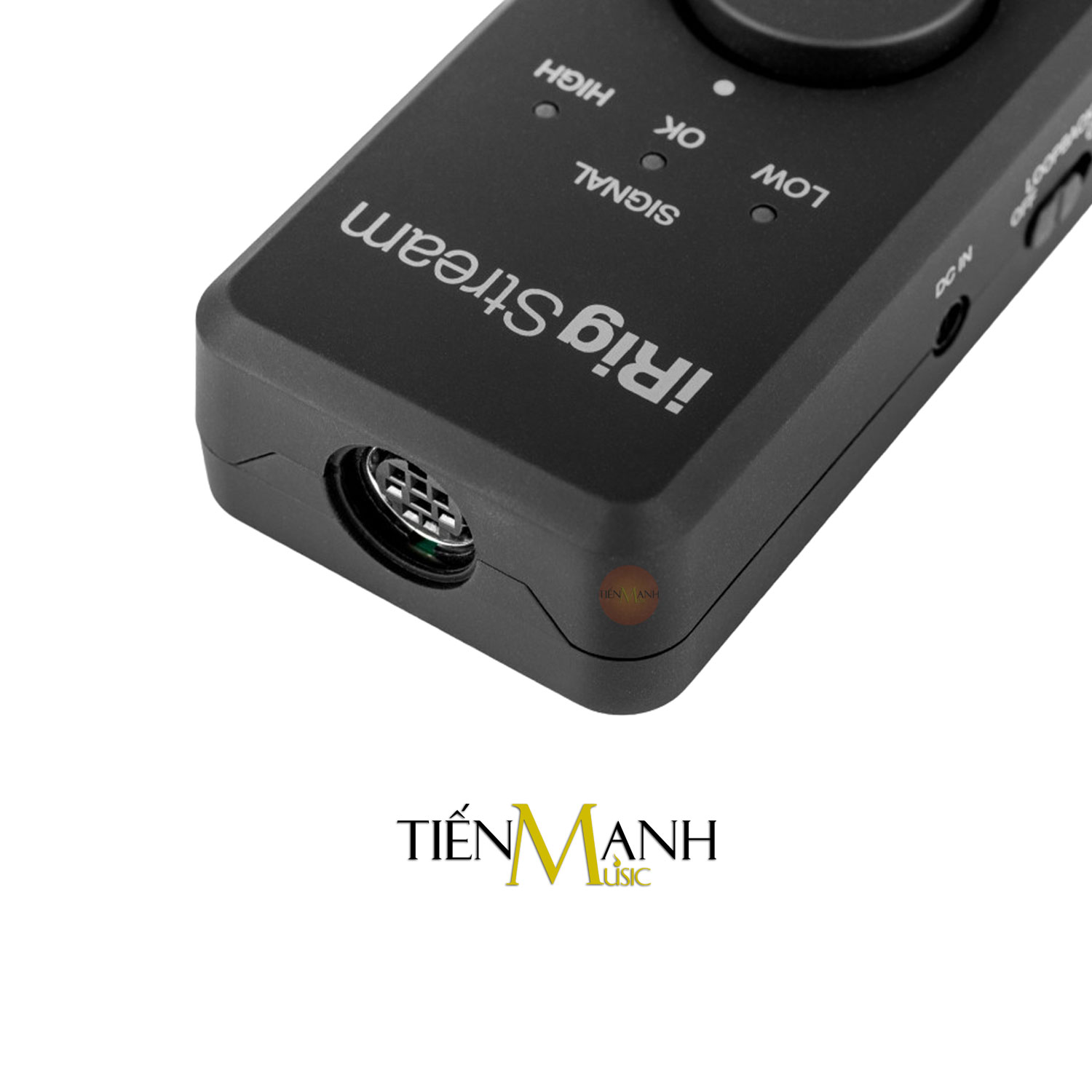 Soundcard Thu Âm LiveStream IK Multimedia iRig Stream Stereo Cho Điện Thoại Nối Audio Interface Live Hàng Chính Hãng - Kèm Móng Gẩy DreamMaker