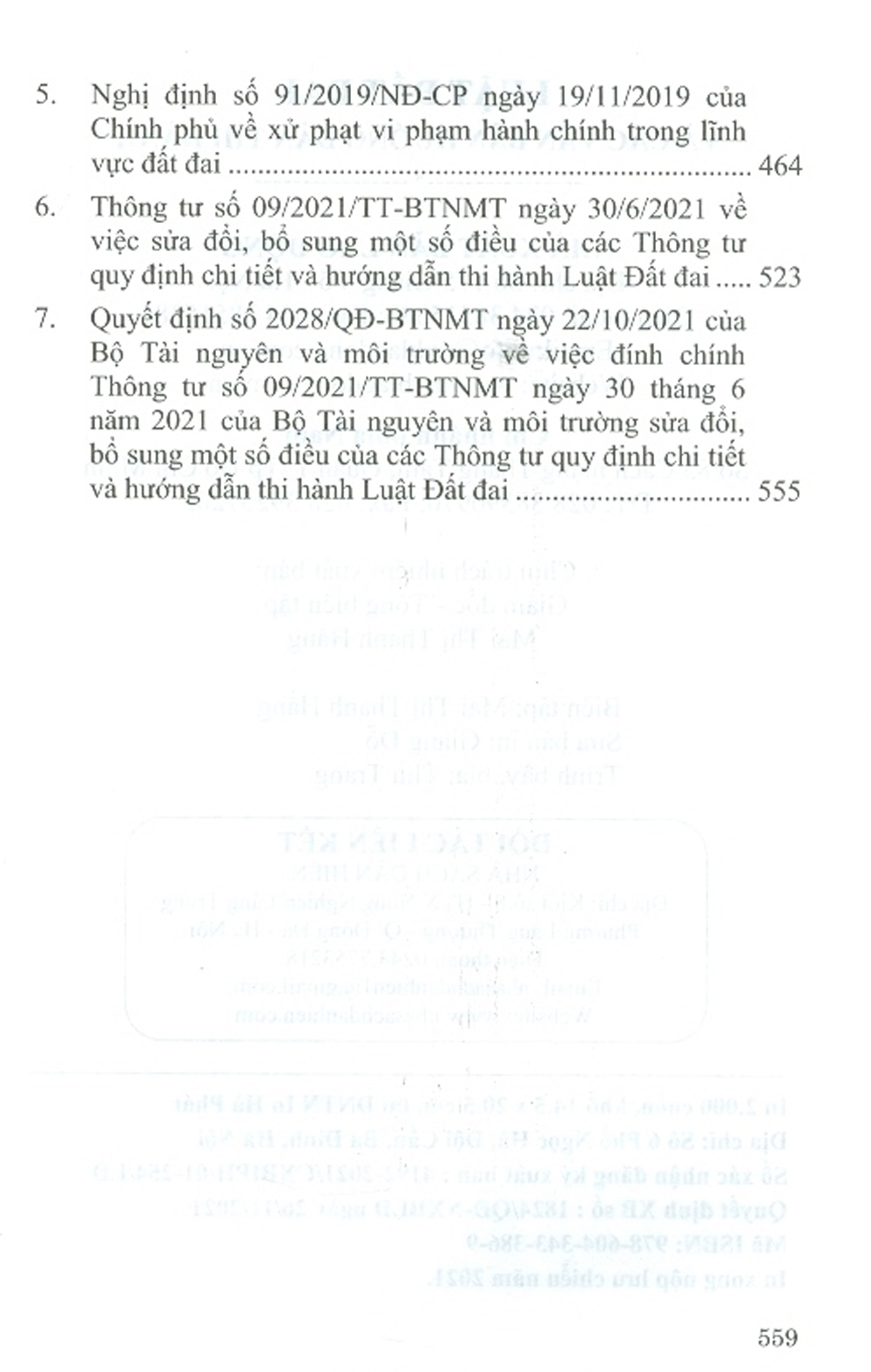 Luật Đất Đai Và Các Văn Bản Hướng Dẫn Thi Hành