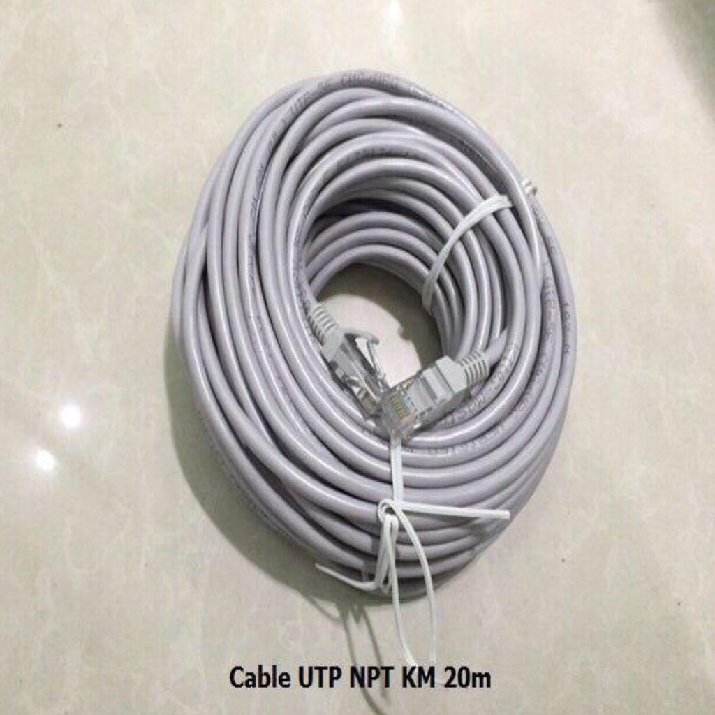 Dây CABLE mạng bấm sẵn UTP NPT