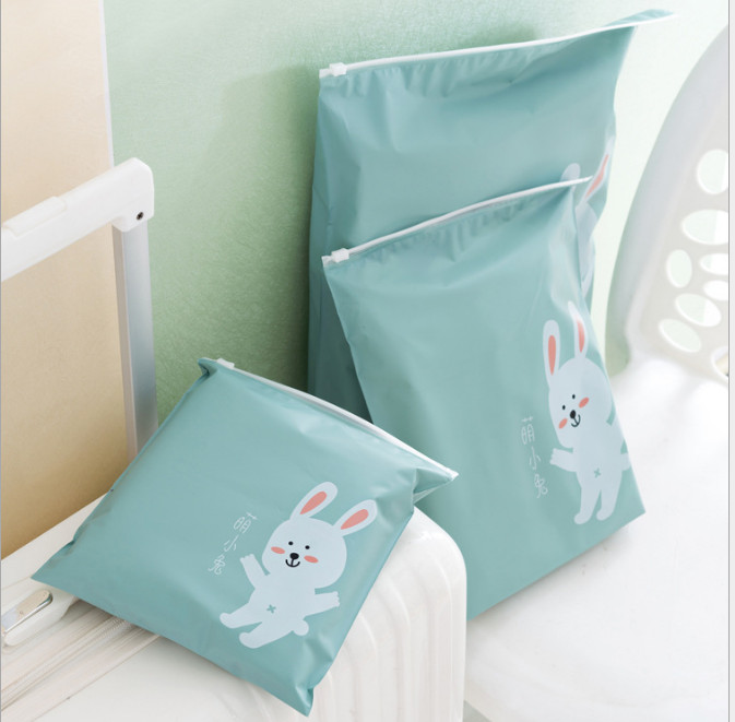 Combo 3 Túi Đựng Đồ Du Lịch hoạt hình xếp đồ gọn gàng trong vali Chống Thấm Bag in Bag (giao ngẫu nhiên)