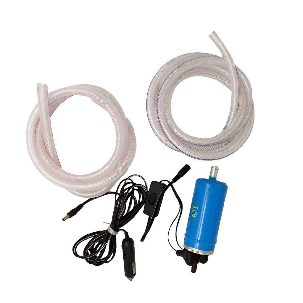 DC 12V 5A Electric Fuel Oil   Pump 3L/min Vehicle Self-priming Pump