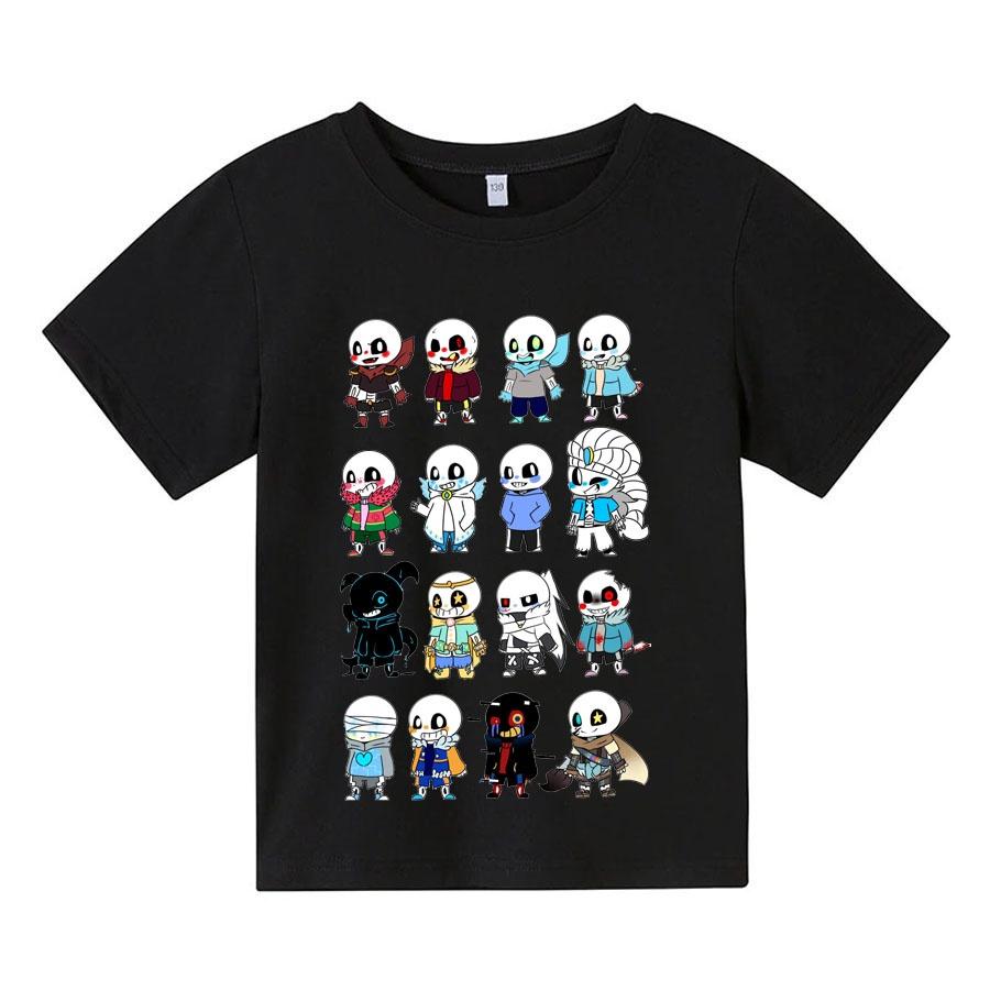 Áo thun trẻ em SAN CHIBI 2, 4 màu, có size người lớn, Anam Store