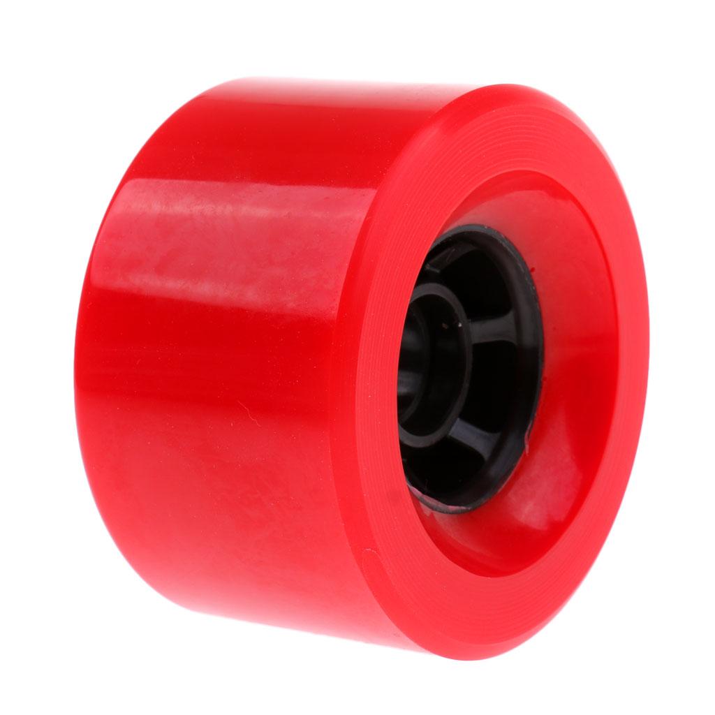 New Solid Cruiser Longboard Skateboard PU Wheel Standard 90*52mm High Elastic Shock Absorb