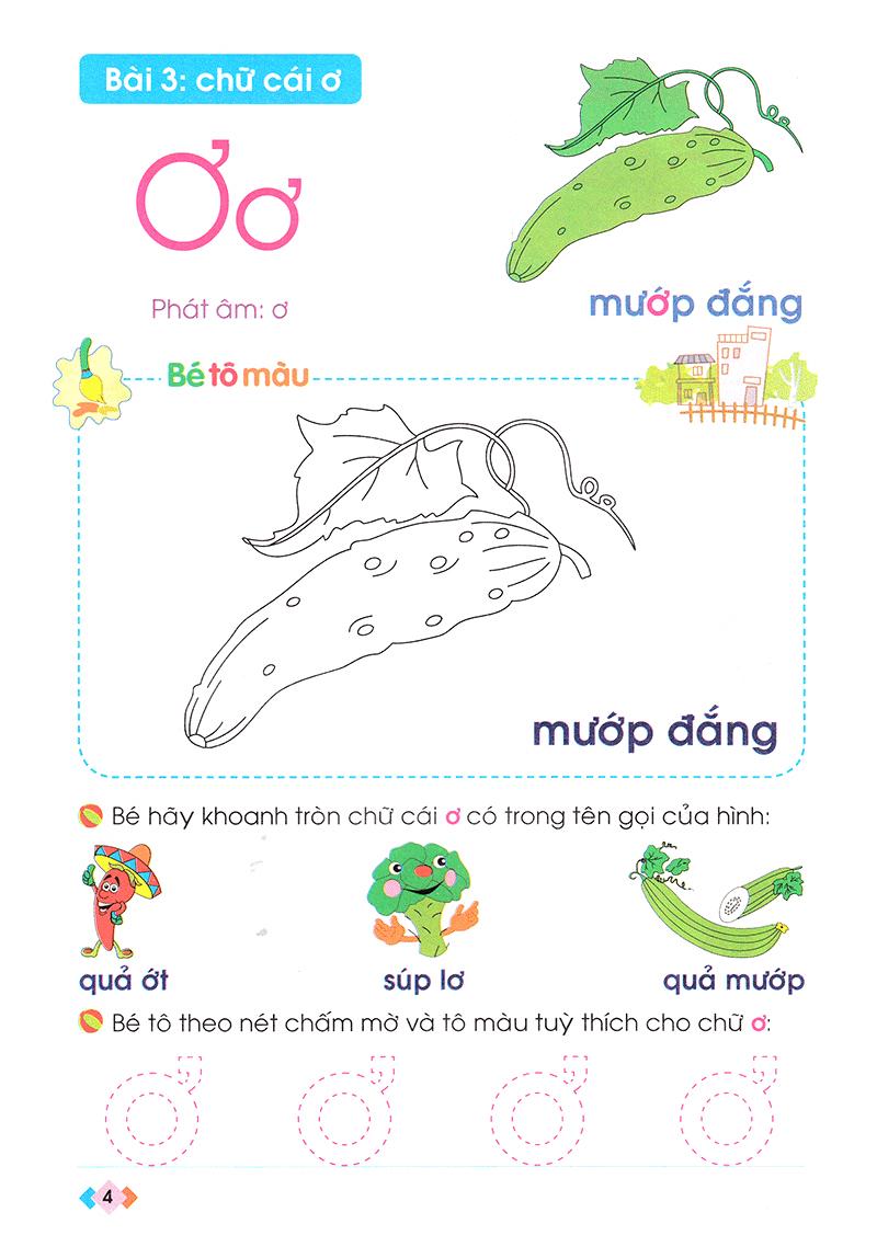 Nhận Biết Và Làm Quen Với Chữ Cái (Dành Cho Trẻ 4 - 5 Tuổi)