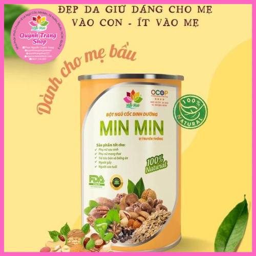 Ngũ Cốc MinMin 29 Hạt Dinh Dưỡng Cho Mẹ Bầu - Siêu Dinh Dưỡng - Hết Nghén