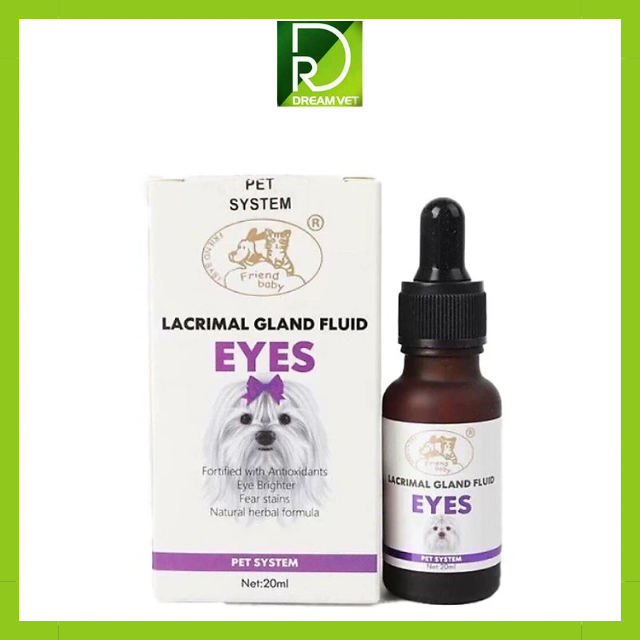 Siro Uống Chống Chảy Nước Mắt Ở Chó Mèo Lacrimal Gland Fluid Eyes