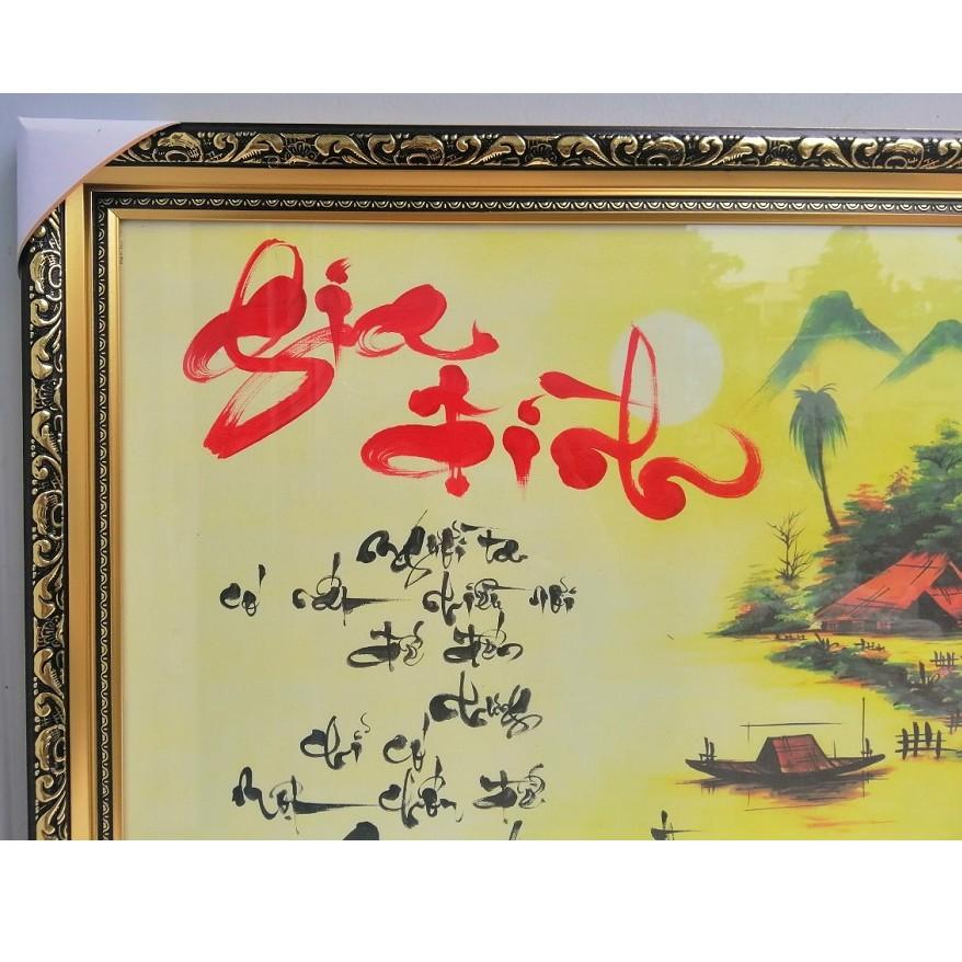 TRANH THƯ PHÁP về GIA ĐÌNH
