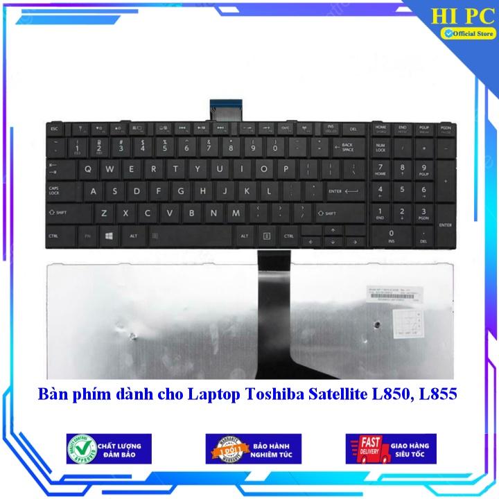 Bàn phím dành cho Laptop Toshiba Satellite L850 L855 - Hàng Nhập Khẩu