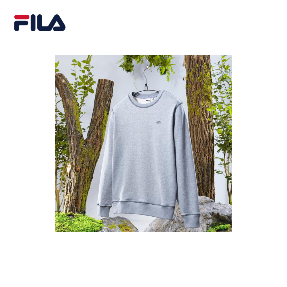 Áo hoodie tay dài không nón unisex Fila New Circle Stitch MTM - New Beginning Collection - FS2POD1226X