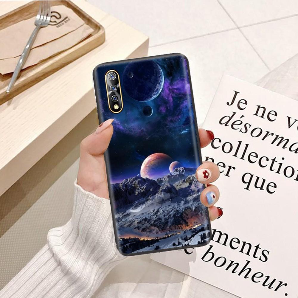 Ốp lưng dành cho điện thoại ViVo Y71 Viền dẻo TPU hình Dải Ngân Hà