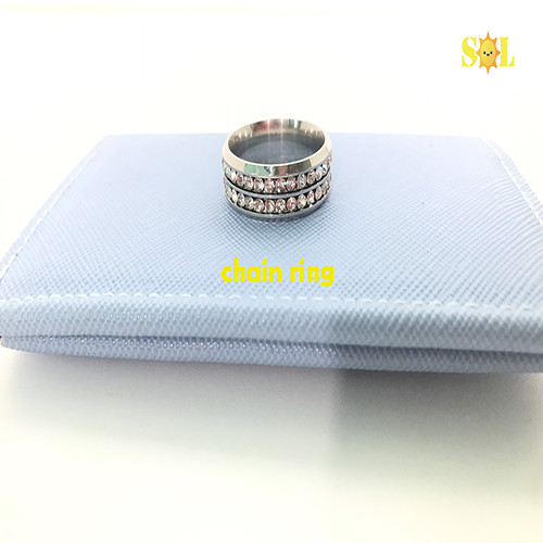 Nhẫn hợp kim đính đá