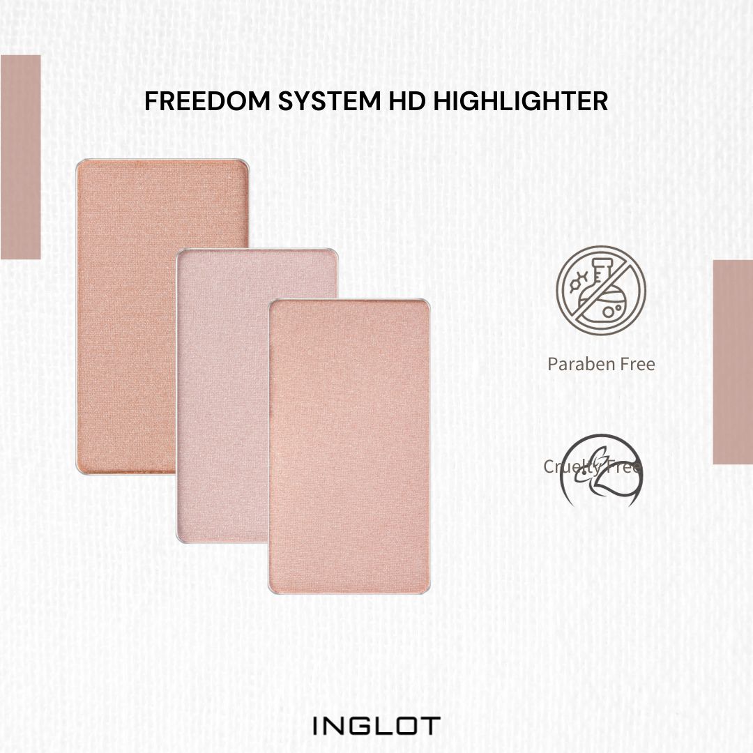 Lõi phấn tạo khói hiệu ứng HD Highlighter Inglot (4.8g)