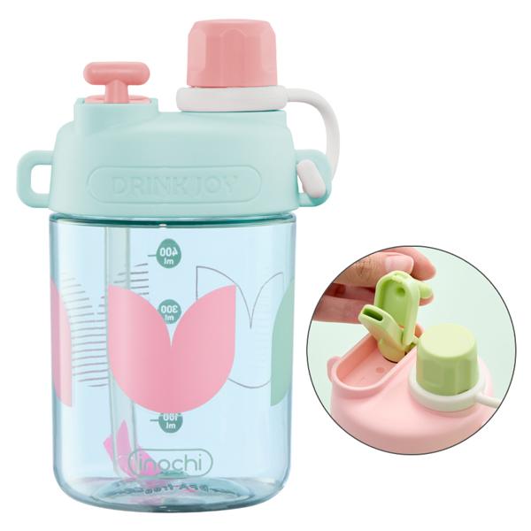 Bình Nước Kita Glee 560 ml - Inochi XL-2372 - Màu Xanh Mint