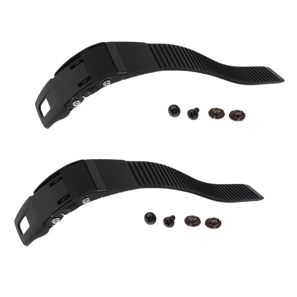 2 Pieces Replacement Inline Roller Skate Shoes Energy Strap with Screws
