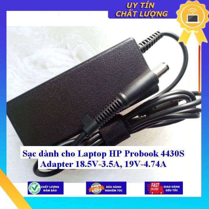 Sạc dùng cho Laptop HP Probook 4430S Adapter 18.5V-3.5A 19V-4.74A - Hàng Nhập Khẩu New Seal