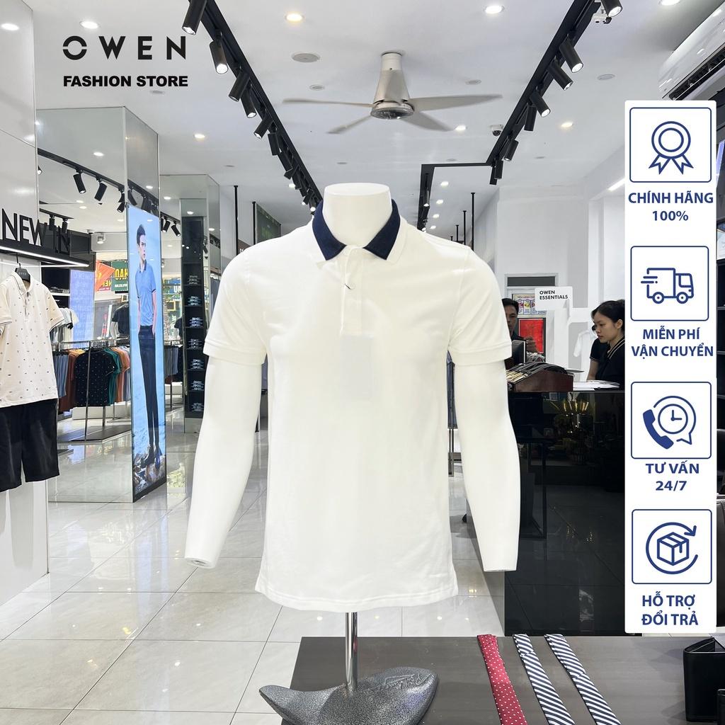 Áo Polo nam Owen cao cấp mát lạnh thấm hút mồ hôi APT231405