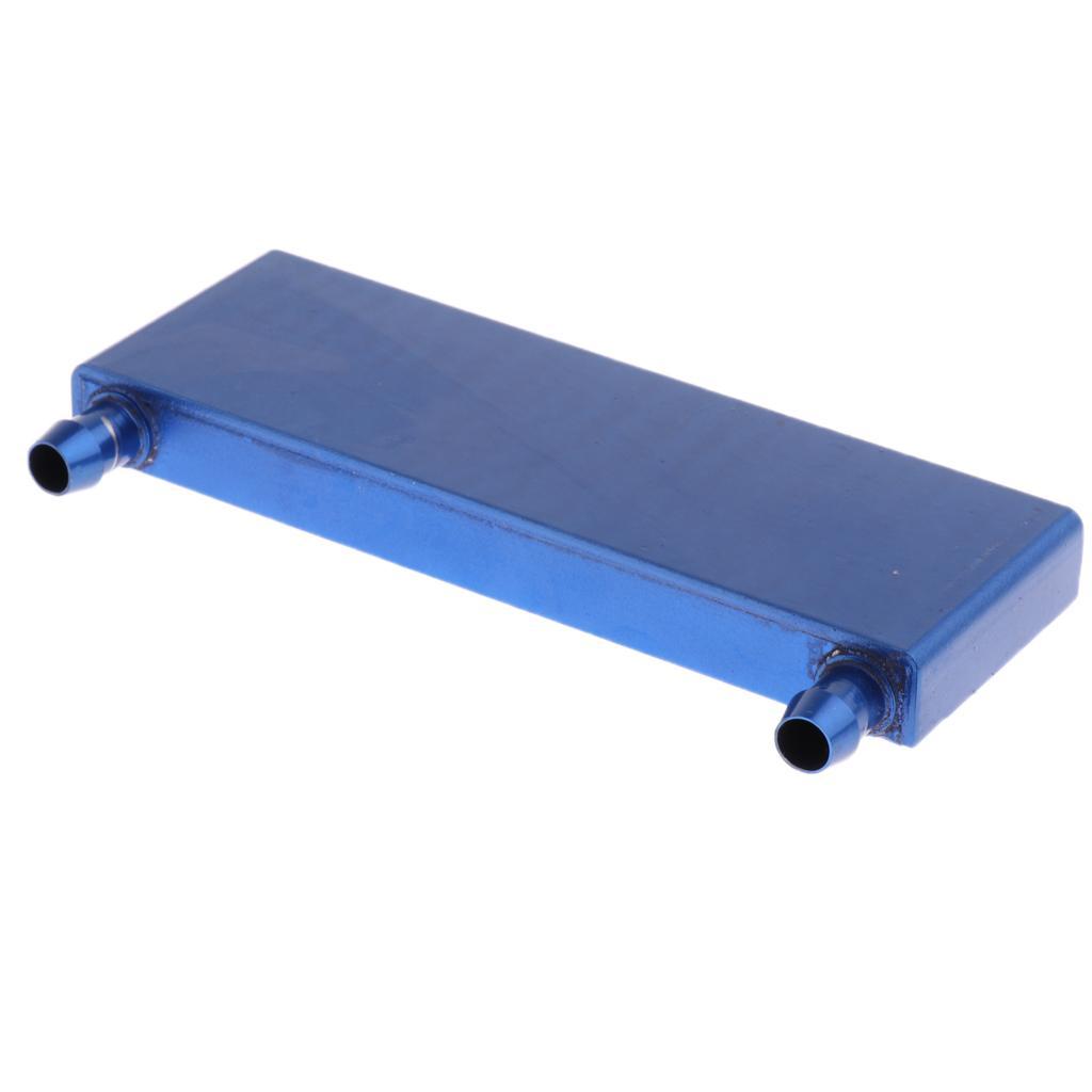 Aluminum Water Cooling Block 40x120mm Liquid Water Cooler System for CPU Graphics Radiator Heat Sink T40120C