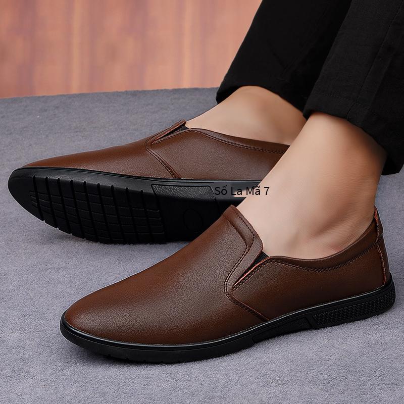 Giày da khuyến mại mới nhất giày đôi giày giảm giá mới nhất giày công sở khử mùi giày