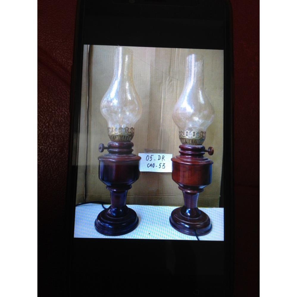 ĐÈN THỜ GỖ GỤ BÓNG SÁNG, MỜ BÓNG HOA KIỂU HOA KỲ