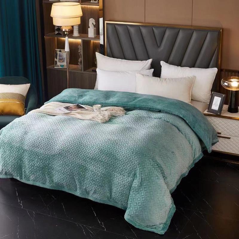 Chăn, mền lông thỏ có khoá kéo lồng được ruột chăn phao mùa đông, Chăn lông thỏ size lớn 2m*2m2