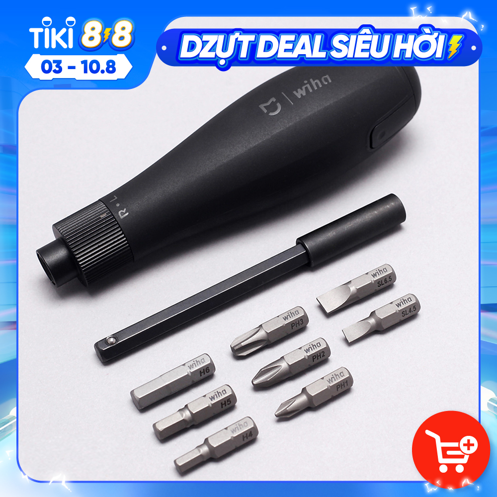 Bộ Tua Vít Xiaomi Wiha 8-In-1 Ratchet ScrewDriver - Hàng Chính Hãng