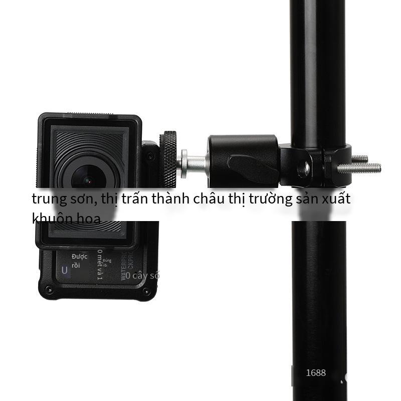Kẹp xe đạp bóng nhỏ của bộ chuyển đổi gopro11/10 phong cách mới nhất phù hợp với những con kiến ​​nhỏ đầu camera hành động SJCAM đa năng