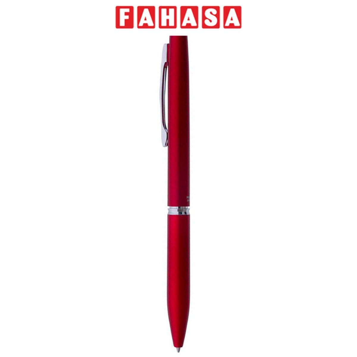 Bút Bi Ký Acro 1000 0.5 mm - Pilot BAC-1SEF-MR - Mực Đen - Thân Đỏ Hồng Kèm Hộp