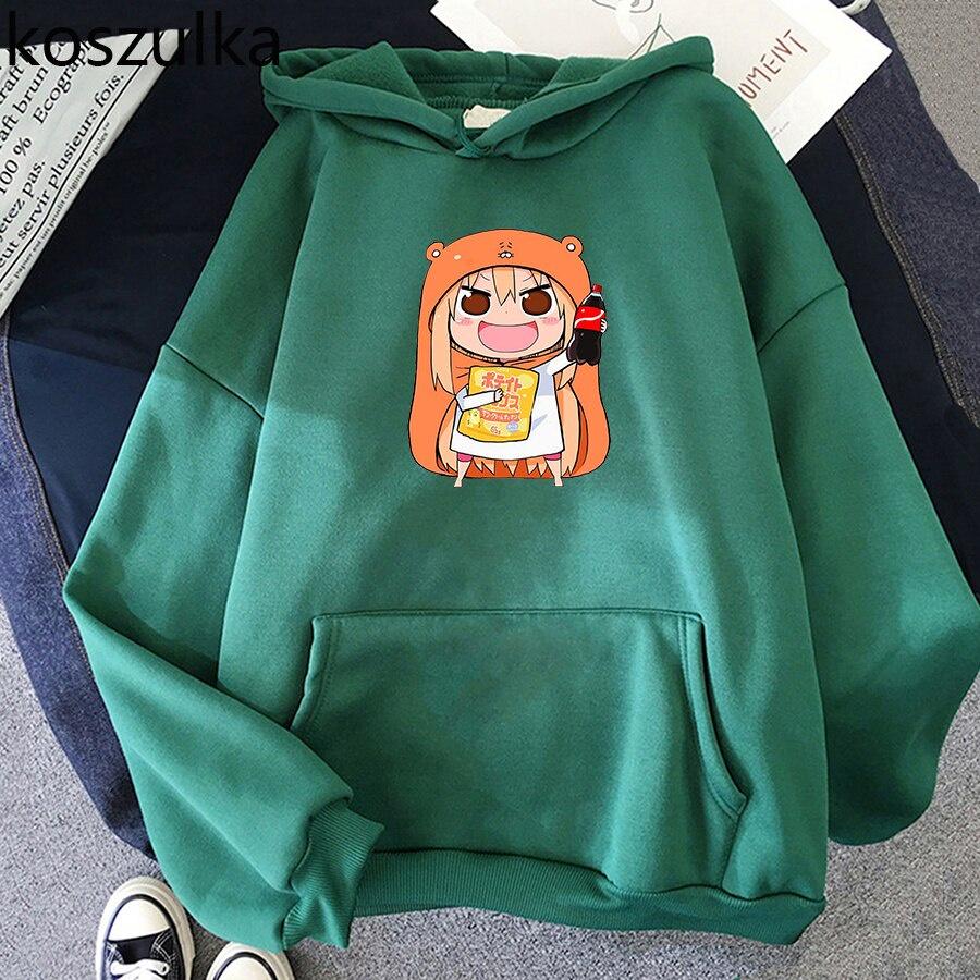 Áo Hoodie In Hình Anime Doma Umaru Đáng Yêu Thời Trang Cho Nữ