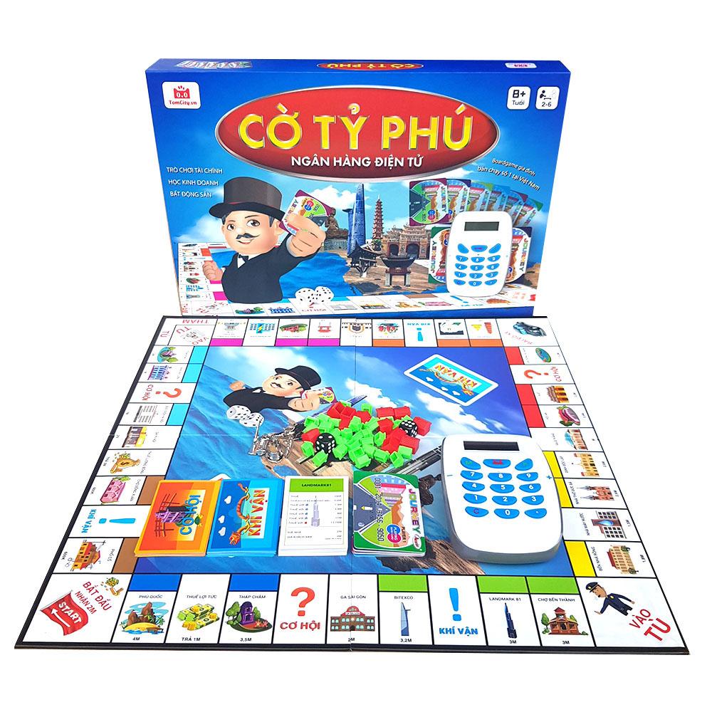 Cờ Tỷ Phú Việt Nam Giúp Bé Học Kinh Doanh Bất Động Sản