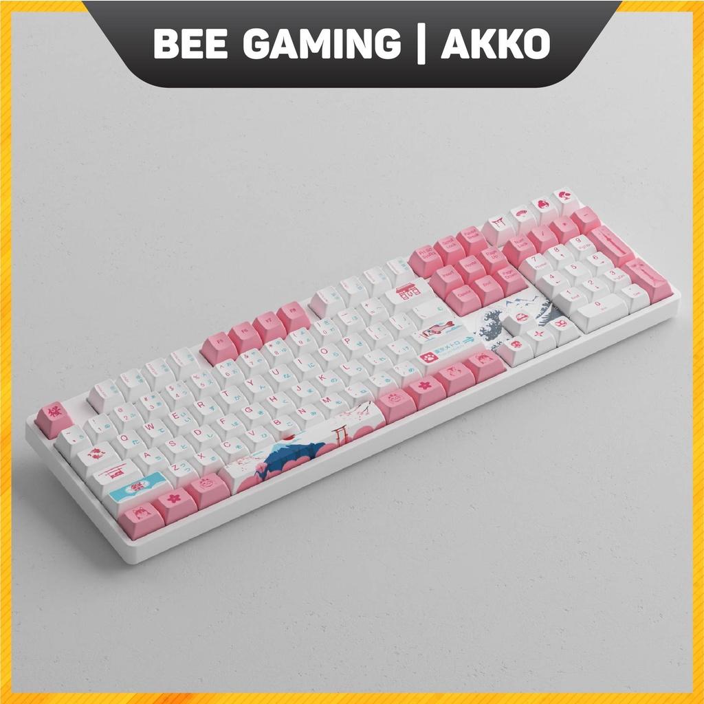 Bàn phím cơ chính hãng AKKO 5108 World Tour Tokyo R2 (Hotswap / AKKO CS Switch / Foam tiêu âm)